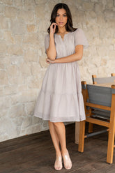 Dita Short Dress | Natural - Baltic Born